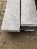 Muurafdek blauwe steen, Doe-het-zelf en Bouw, Ophalen, Zo goed als nieuw