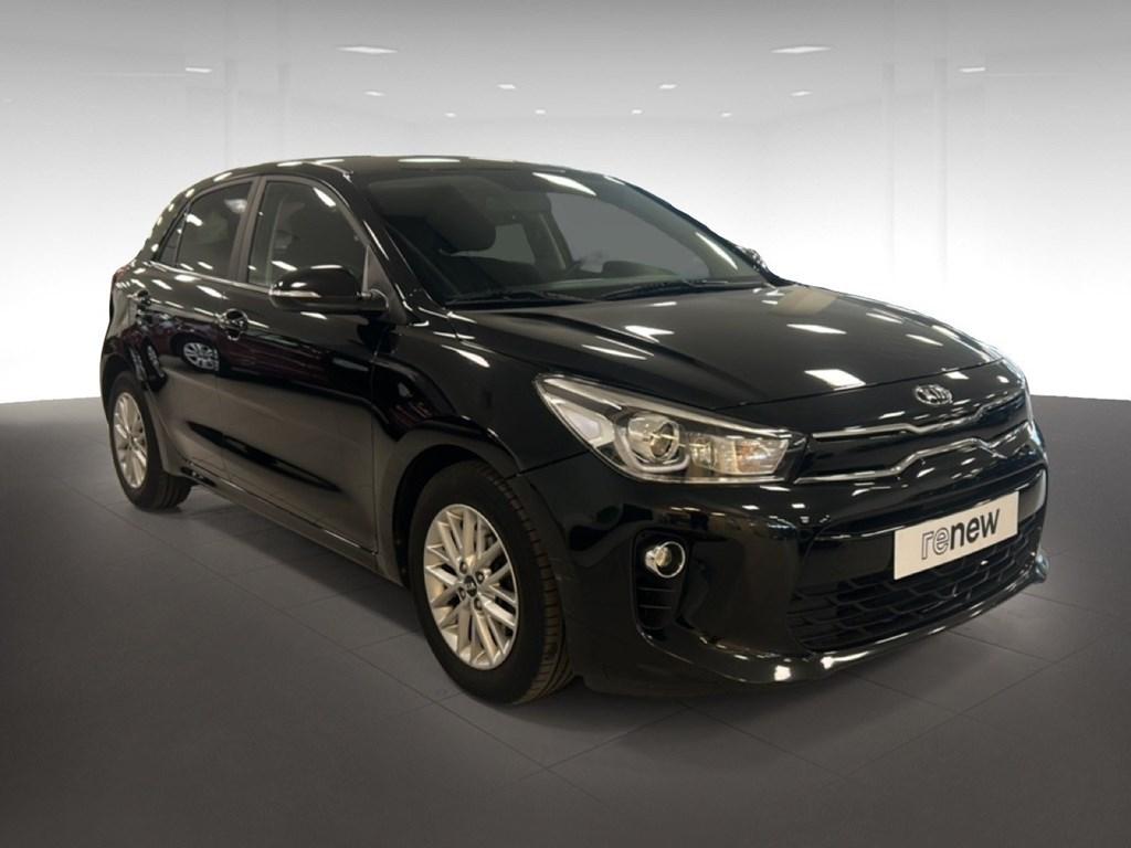 Kia Rio New T FUSION, Zwart, 100 pk, 5 deurs, Particulier