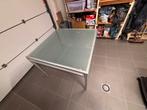 Table verre 100x100 cm, Enlèvement, Comme neuf