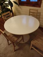 Ronde tafel met 4 stoelen, Tuin en Terras, Ophalen