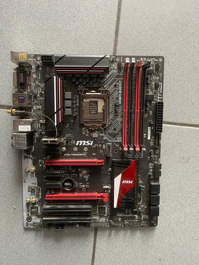 Moederkaart, Computers en Software, Moederborden, Ophalen of Verzenden, Zo goed als nieuw