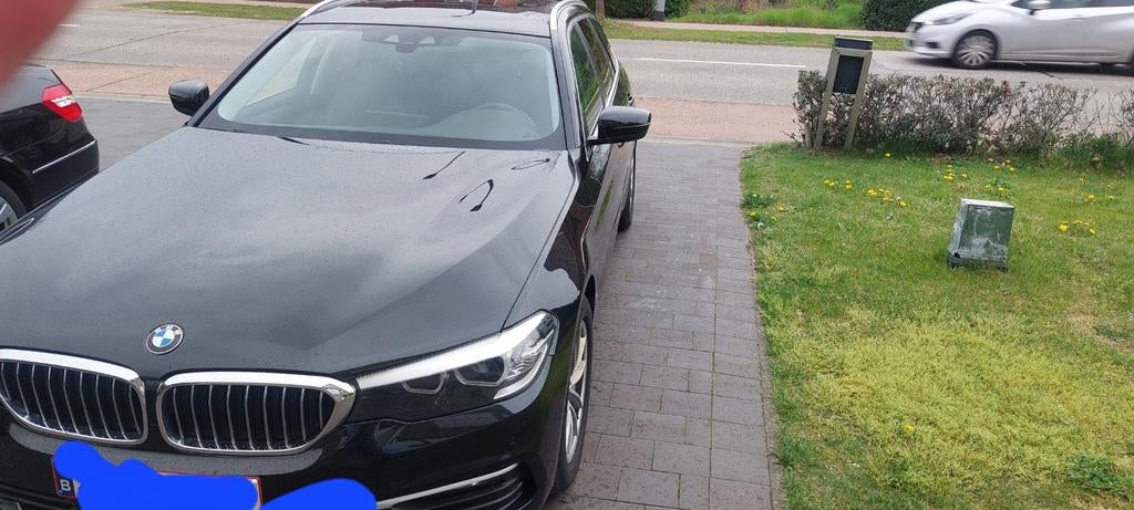 Bmw518d touring, Autos, Cuir, 5 portes, Automatique, Particulier