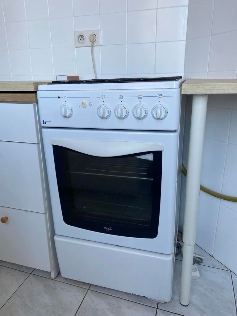 Cuisinière au gaz 50 cm de large, Electroménager, Cuisinières, Gaz, 4 zones de cuisson, Enlèvement, Utilisé