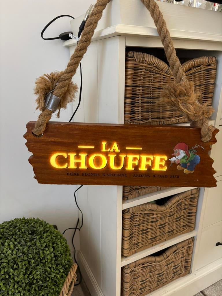 La chouffe led bord, Verzamelen, Ophalen, Gebruikt