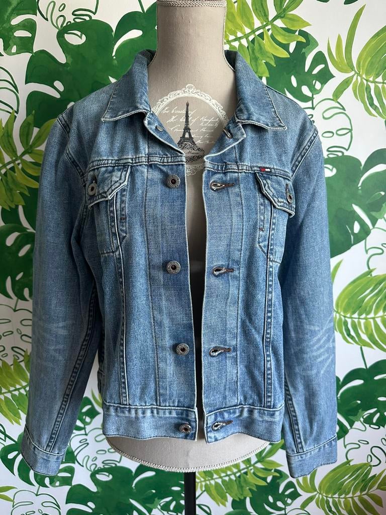 Retro denim jacket Tommy Hilfiger, Vêtements | Femmes, Enlèvement ou Envoi, Porté, Bleu, W28 - W29 (confection 36)