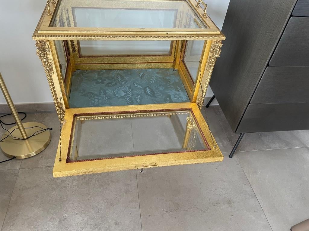 meuble de bar doré sur pieds, Enlèvement