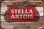 Metalen reclamebord Stella Artois - retro vintage mancave, Ophalen of Verzenden, Nieuw, Reclamebord