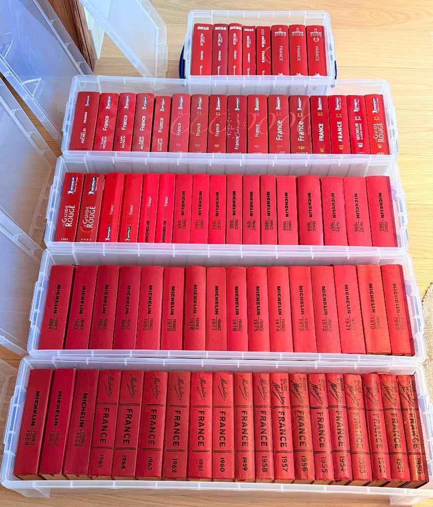Complete collectie Michelin Gidsen (1950 – 2022) zeldzaam!, Boeken, Reisgidsen, Michelin, Michelin Editions, Europa, Ophalen of Verzenden