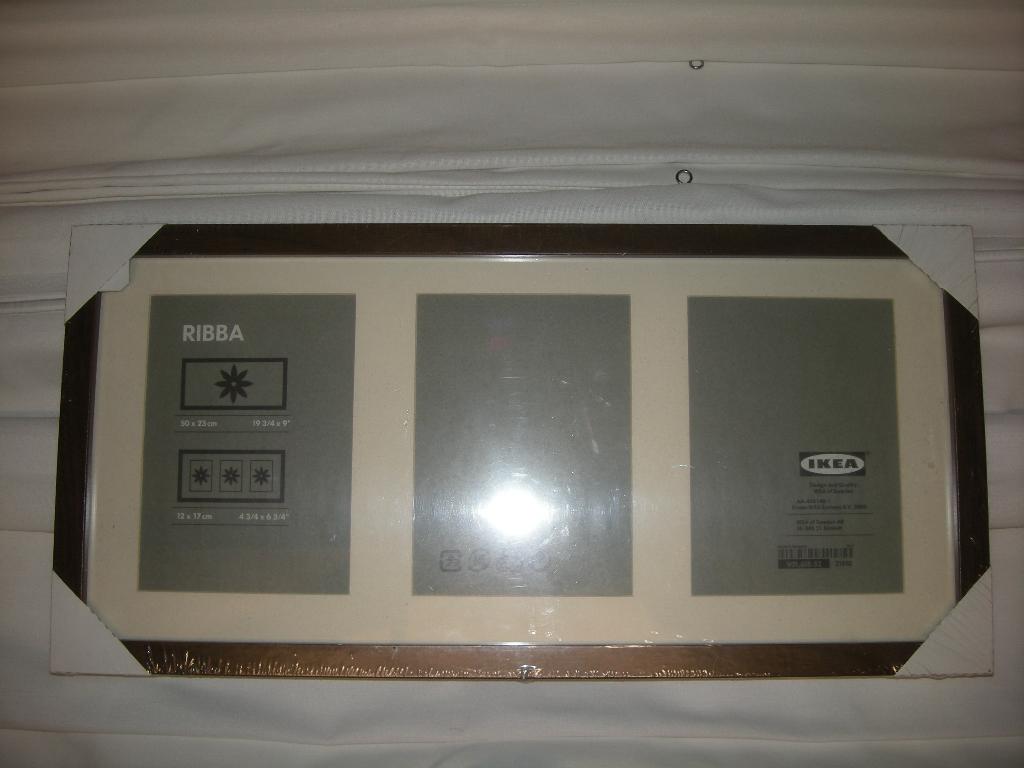 IKEA Ribba fotolijst 3 foto's - NIEUW, TV, Hi-fi & Vidéo, Photo | Cadres photo, Enlèvement ou Envoi, Neuf