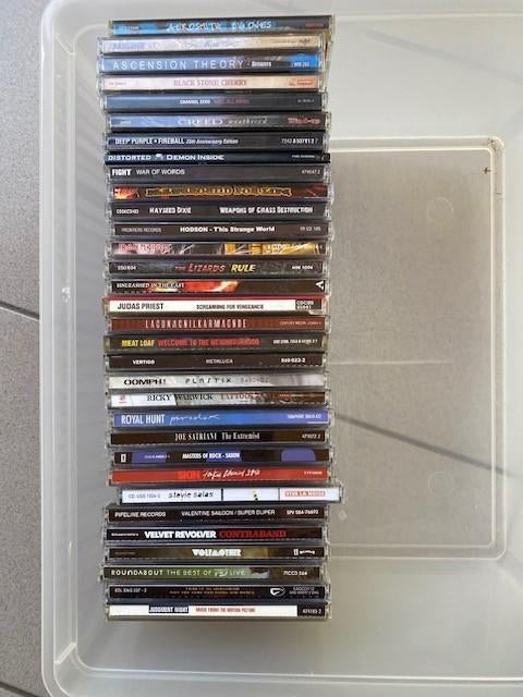 Voor de hard rock/metal liefhebber - 32 cd's, Cd's en Dvd's, Ophalen of Verzenden, Gebruikt