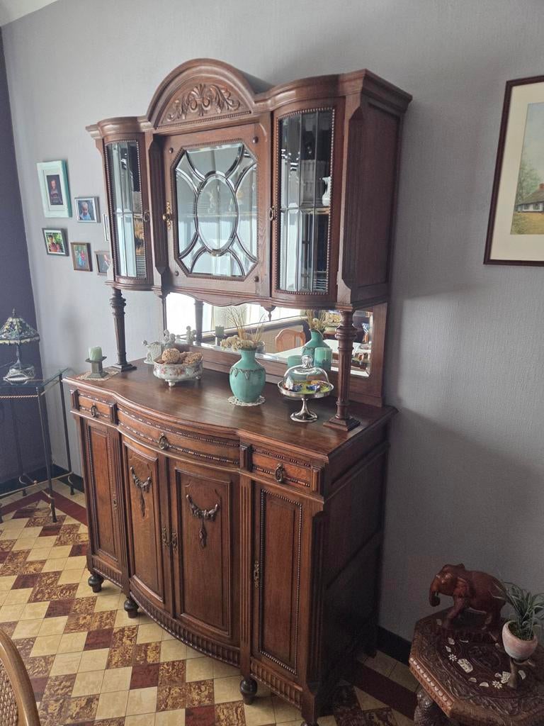 Karaktervolle Landelijke Buffetkast – Kwaliteits-Eiken, Enlèvement