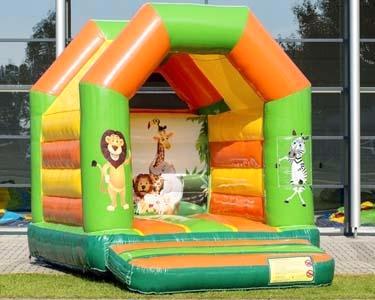 springkasteel Zoo, Hobby & Loisirs créatifs, Articles de fête | Location, Utilisé, Enlèvement