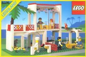 LEGO Classic Town 6376 Breezeway Café, Kinderen en Baby's, Speelgoed | Duplo en Lego, Gebruikt, Lego, Complete set, Ophalen of Verzenden