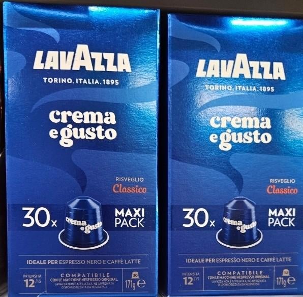 Lavazza Crema e Gusto et Lavazza ORO 30x