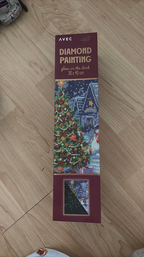 Peinture au diamant — brille dans le noir — neuve, Enlèvement, Neuf, Diamond painting