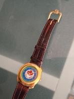 Gouden horloge, Bijoux, Sacs & Beauté, Montres | Hommes, Montre-bracelet, Autres marques, Enlèvement ou Envoi, Cuir