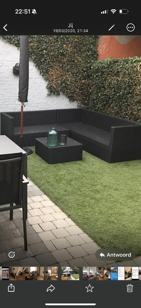 Loungeset, Tuin en Terras, Tuinsets en Loungesets, Gebruikt, Loungeset, Ophalen