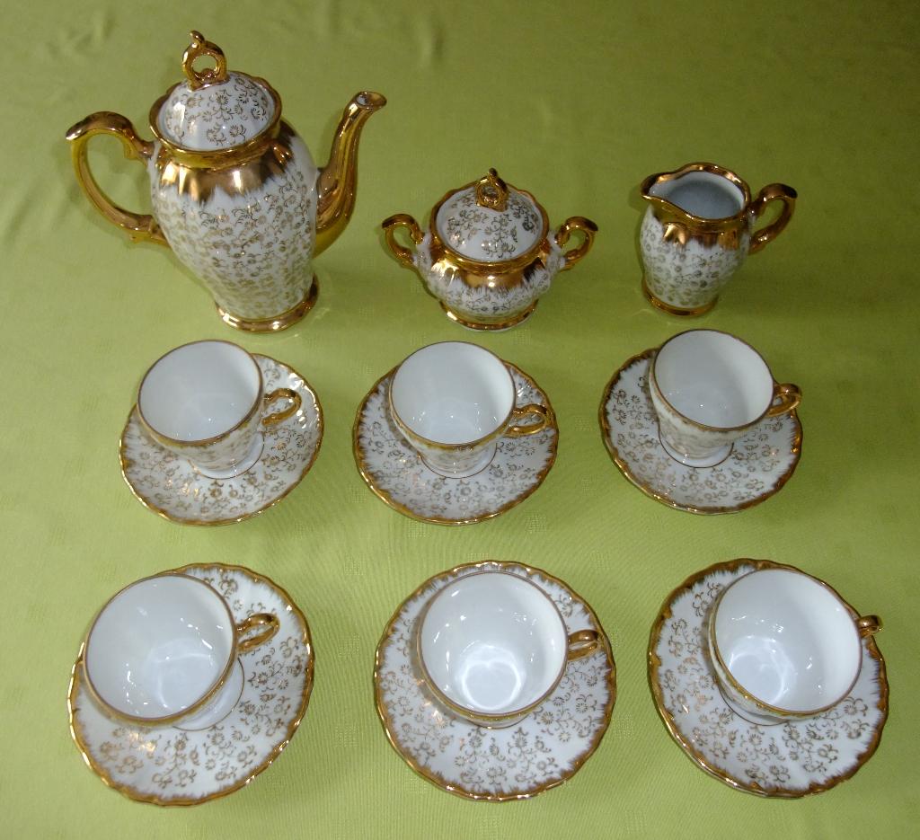 Très belle vaisselle moka : complète ! - très bon état, Antiquités & Art, Antiquités | Services (vaisselle) complet, Enlèvement
