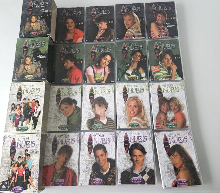 Het huis Anubis seiz 1 en 2+Vijf magische zwaard 1 , 3 films, CD & DVD, DVD | Enfants & Jeunesse, Enlèvement ou Envoi