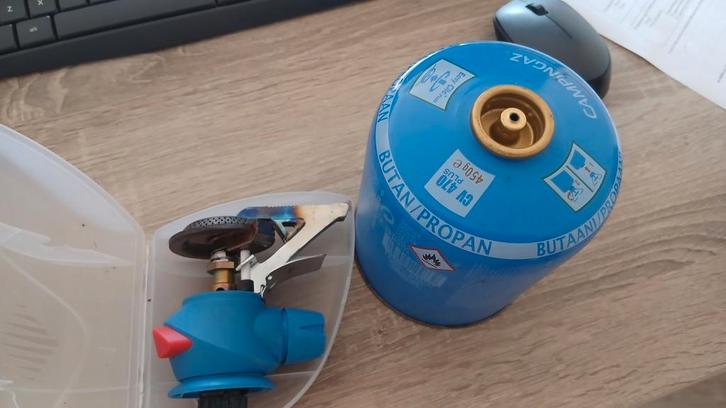 Campingaz kookvuur met gasbidon, Caravans en Kamperen, Kampeeraccessoires, Ophalen of Verzenden