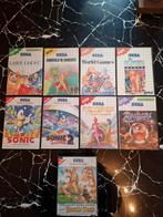 9 Sega Master System-spellen in een doos! Ghouls'n Ghost enz, Games en Spelcomputers, Ophalen of Verzenden, Master System