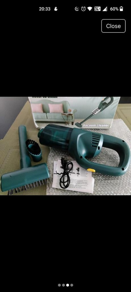 Mini stofzuiger, Ophalen of Verzenden, Stofzuiger