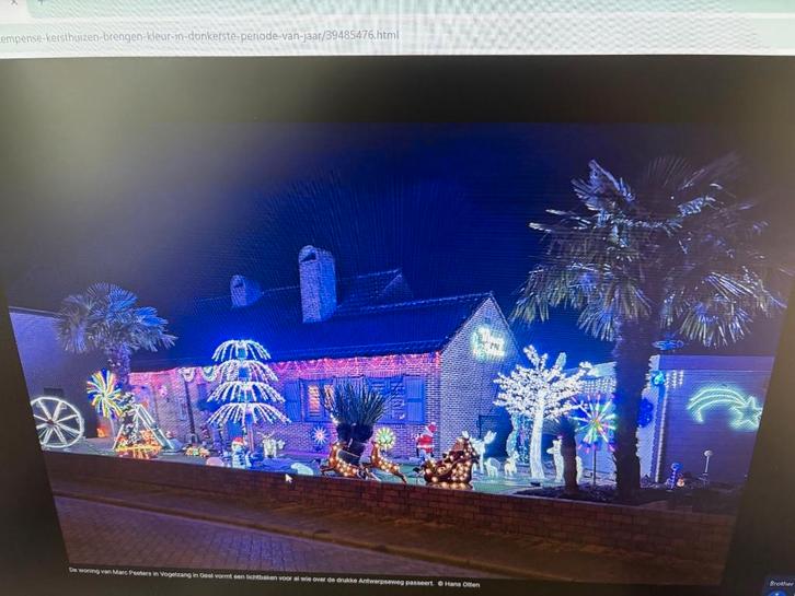 kerstverlichting, Divers, Noël, Comme neuf, Enlèvement