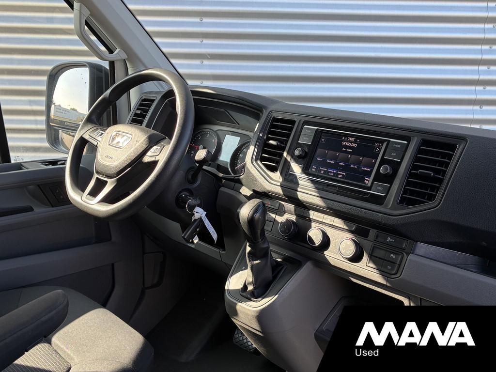 MAN TGE 35 2.0 3.140 L3H3 140PK Automaat Camera Airco Cruise, Auto's, Stof, Gebruikt, Zwart, 4 cilinders