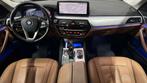 BMW 518 dA Automaat Facelift Navi LED Camera Garantie, Argent ou Gris, Entreprise, Carnet d'entretien, Noir