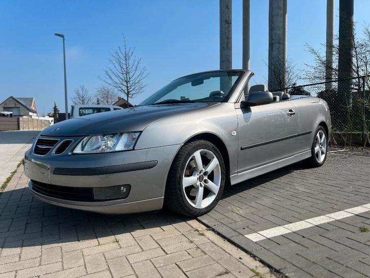 Saab 9-3 Cabrio eerste eigenaar gekeurd voor verkoop, Autos, Saab, Entreprise, Saab 9-3, Airbags, Air conditionné, Bluetooth, Ordinateur de bord