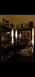 À vendre Bar D’angle Chivas Vintage années 80, Maison & Meubles, Enlèvement, Noir, Verre, Vintage