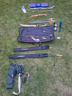 Lot arcs, fleches, carquoi et plus, Sport en Fitness, Handboogschieten, Ophalen, Gebruikt, Overige typen
