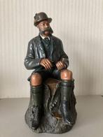 Pot à tabac ancien, Bernard Bloch, chasseur, tabatiere, Antiquités & Art, Enlèvement