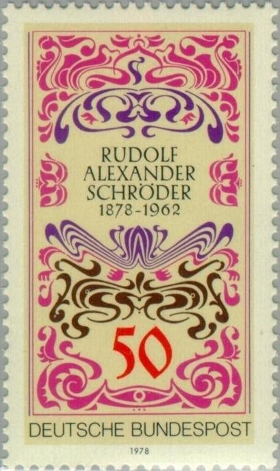 Y&T 803 -Michel 956 - Rudolf Schröder -1978 - postfris XXX, Ophalen of Verzenden, BRD, Postfris