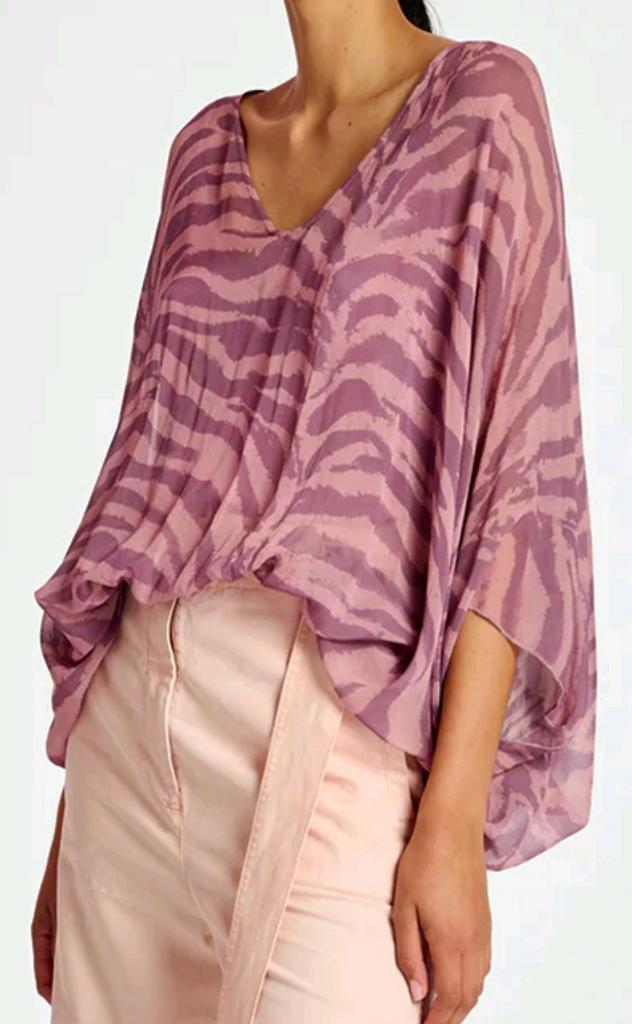 Lila wijde top Essentiel antwerp, Ophalen