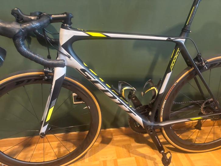 Prachtige Scott Addict 10 dura ace Carbon, Fietsen en Brommers, Fietsen | Racefietsen, Zo goed als nieuw, Carbon, Ophalen
