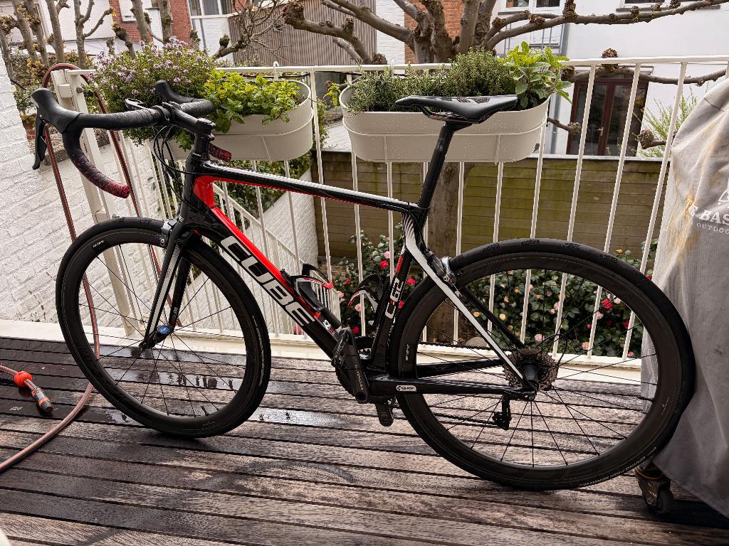 Cube agree c62 pro 2016, 28 inch, Gebruikt, Carbon, Heren