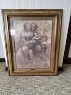 prent van davinci in kader, Huis en Inrichting, Ophalen