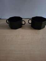 2  soepkoppen, Enlèvement ou Envoi, Comme neuf, Assiettes(s)