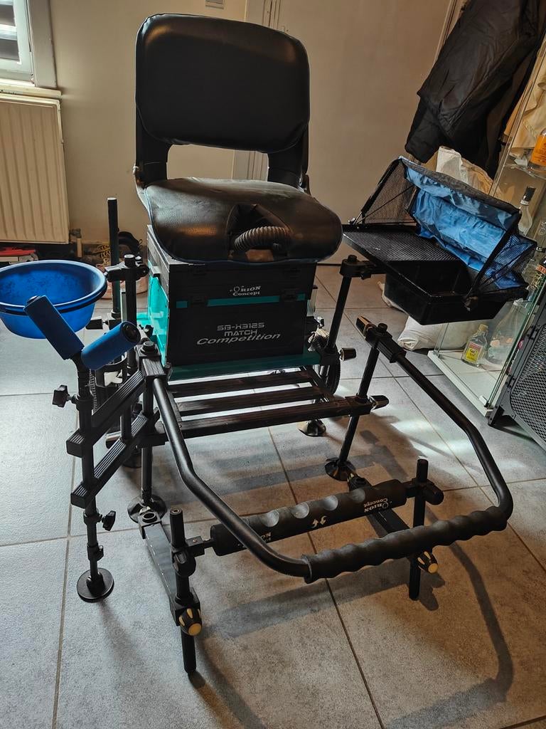 Station de pêche, Enlèvement, Utilisé