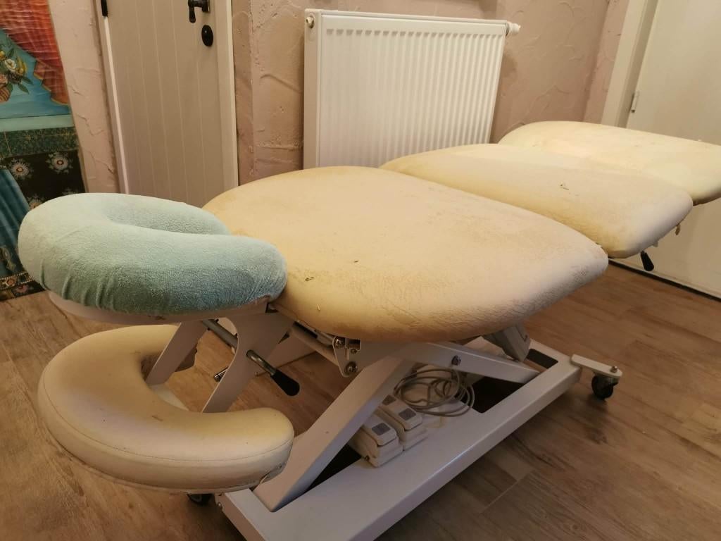 Elektrische Massagetafel, Enlèvement, Utilisé, Table de massage