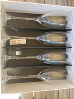 vintage champagneflûtes loodkristal 4 of 8 stuks, Verzamelen, Glas en Drinkglazen, Ophalen, Nieuw, Overige typen