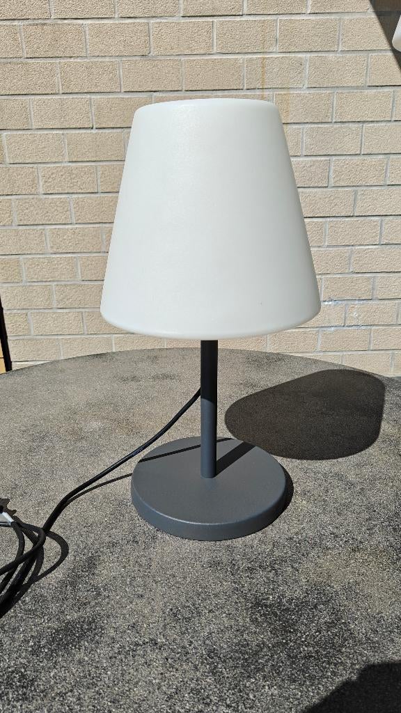 tafellamp voor buiten, Ophalen, Kunststof, Staande lamp, Waterbestendig