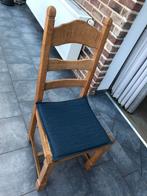 6 chaises en chêne massif prix 150€, Antiquités & Art, Enlèvement