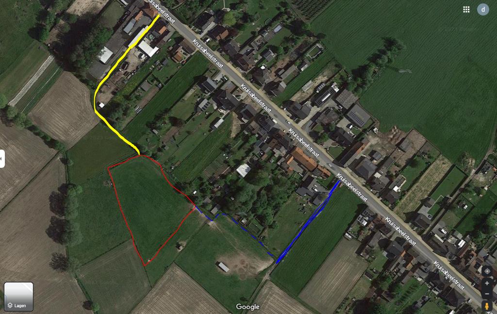 Weide te huur Moorsel 0,5Ha, Dieren en Toebehoren, Weidegang, 2 of 3 paarden of pony's