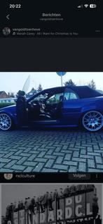 Bmw e46 330CI, Auto's, 4 zetels, Achterwielaandrijving, Zwart, Blauw