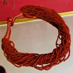 Bloedkoralen colliers jarena 1920-1930, Ophalen of Verzenden, Gebruikt