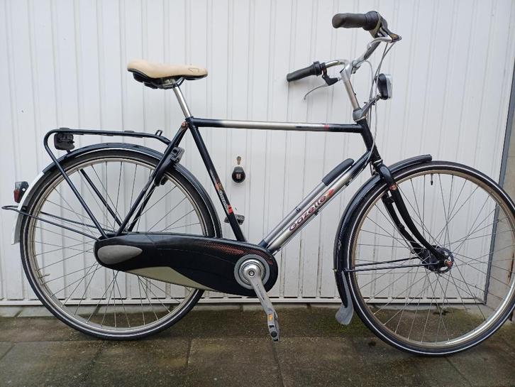 Gazelle primeur maat 57,stalen fiets, Fietsen en Brommers, Fietsen | Heren | Herenfietsen, Gebruikt, Gazelle, 57 tot 61 cm, Ophalen