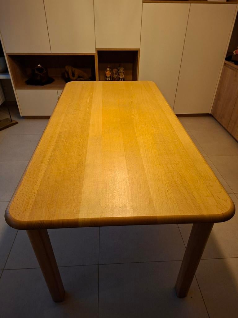 Tafel in eik, Ophalen