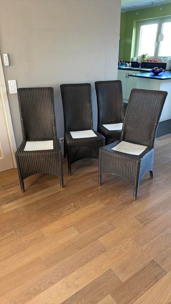 4 chaises de salle à manger, Enlèvement, Utilisé